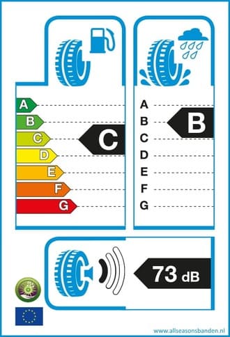Bandenlabel C B 73