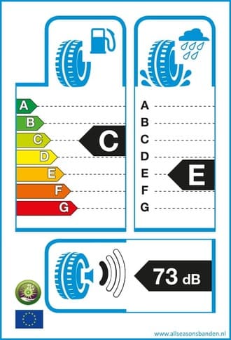 Bandenlabel C E 73